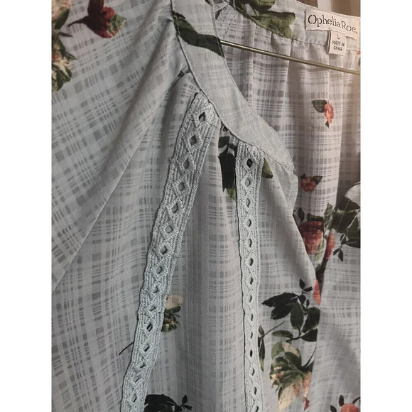Ophelia Roe Womens bundle Floral Blouse Lightweight Business casual large - Picture 3 of 7